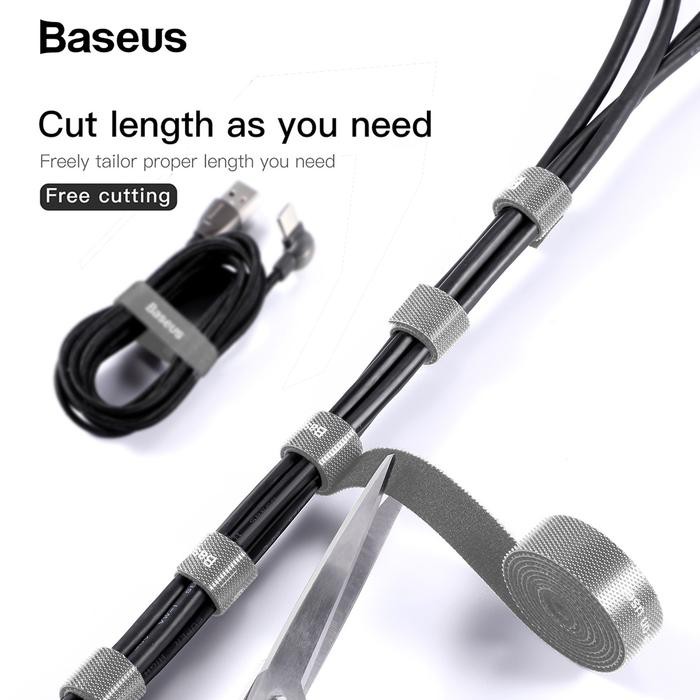 Baseus Velcro Cable Strap / Pengikat Kabel - Panjang 1 Meter