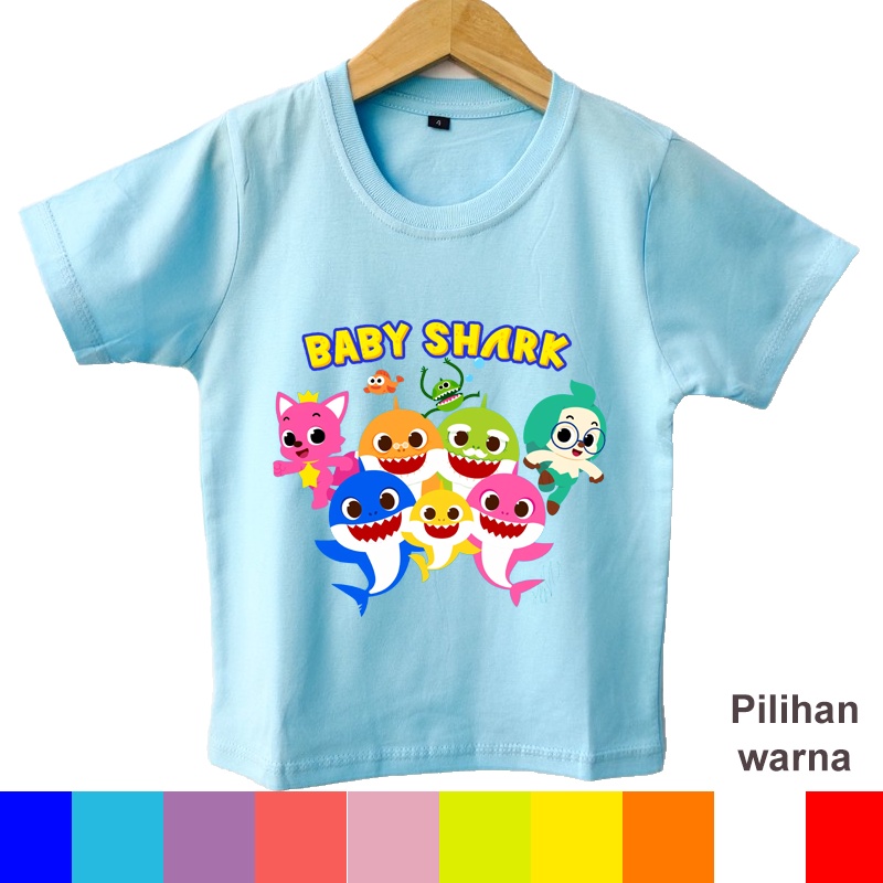 Kaos anak Baby Shark 10.0