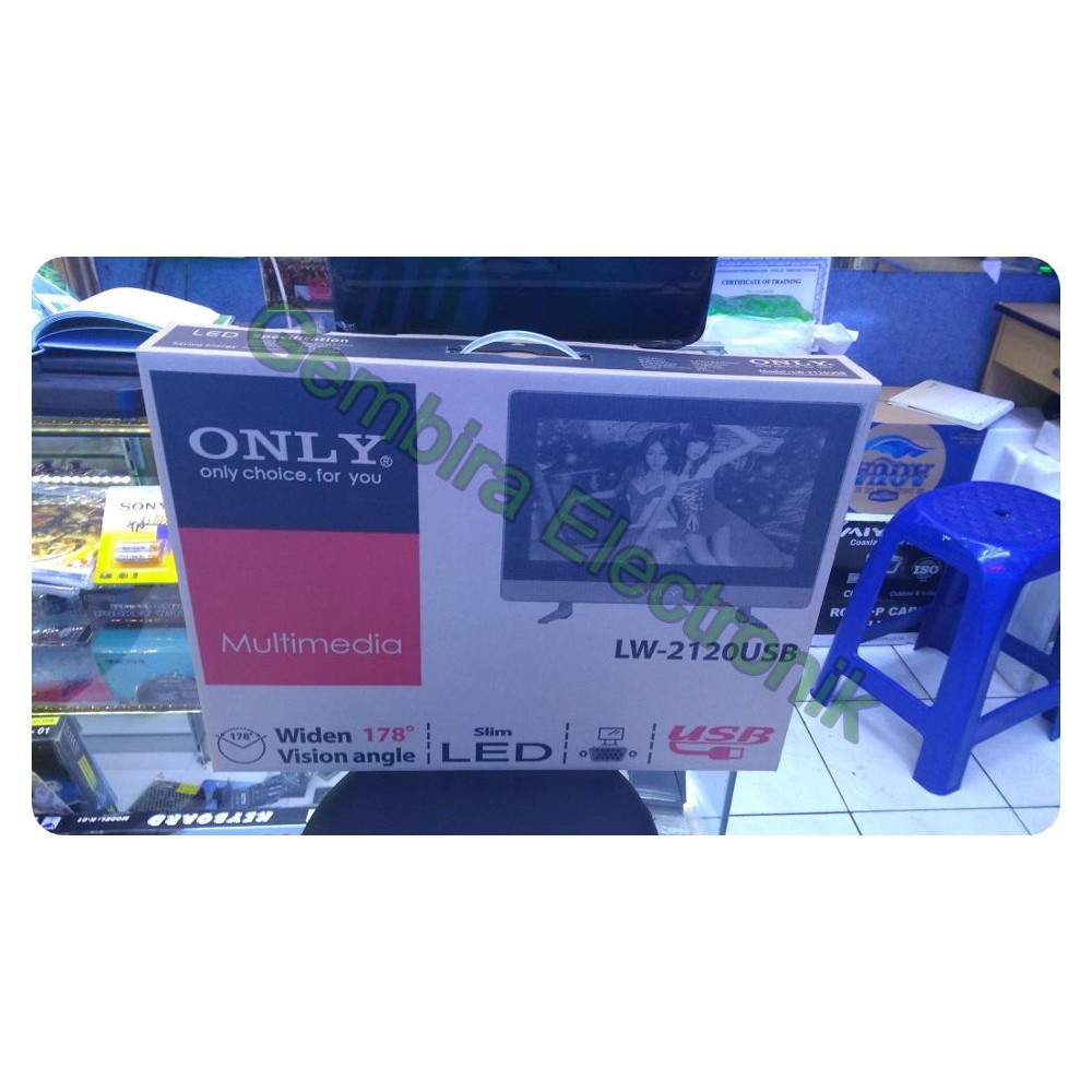 Dijual  TV LED juc 21 inch televisi LED murah  Murah