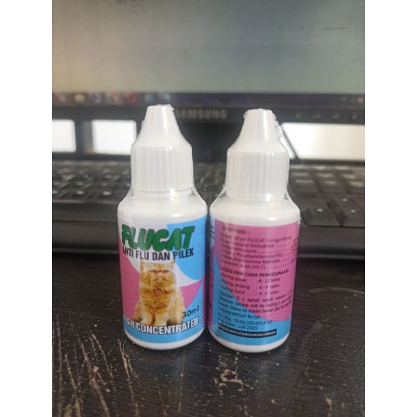 flu cat obat flu kucing 30ml flu dan pilek