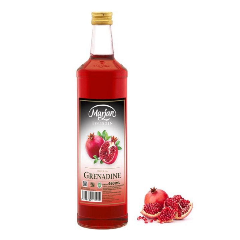 

Marjan Boudoin Syrup Grenadine 460ml sirup Grenadine syrup