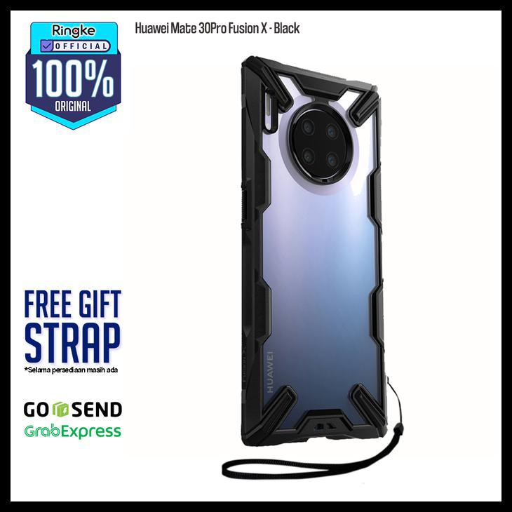 Ringke Huawei Mate 30 / 30Pro Fusion X Anti Crack Anti Drop Original - 30Pro-Black