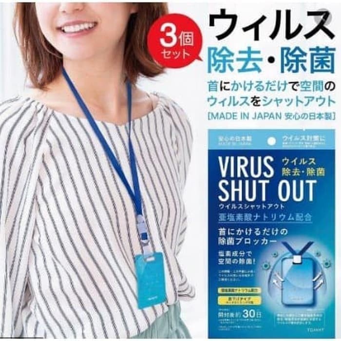 Cintramelin - Original Japan Virus Shut Shout Out Kalung Alat Kalung Anti Virus Asli