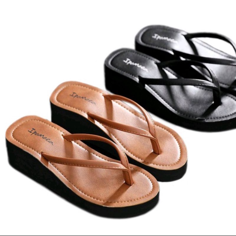 sandal wedges wanita ipomoea