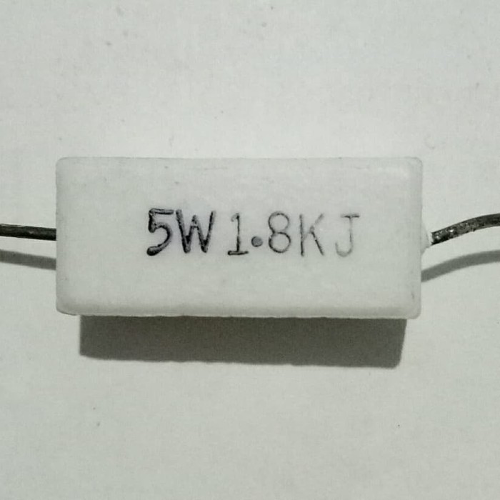 RESISTOR 1K8 5W 1K8OHM 5W 1,8K 5W