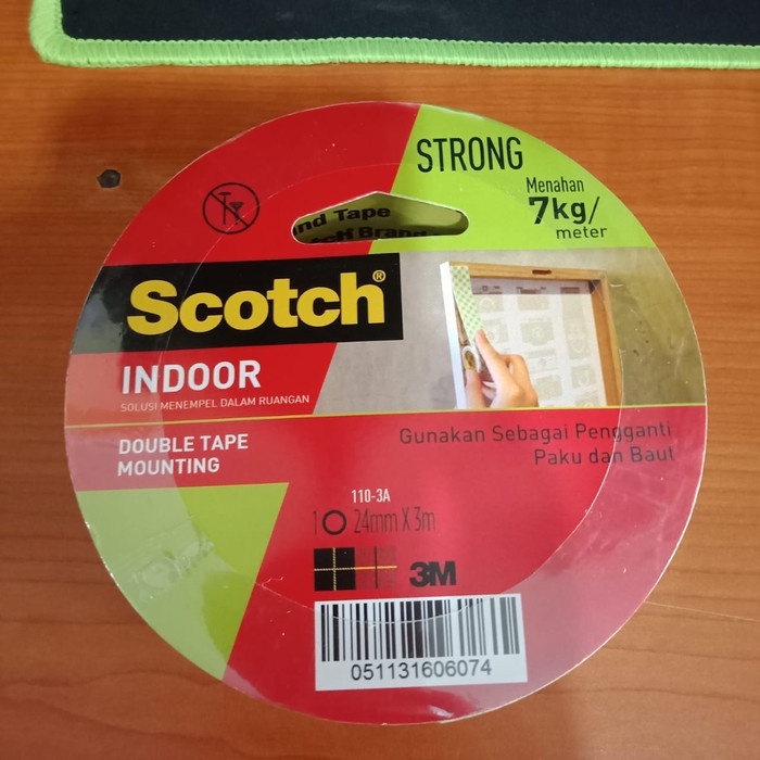 

Hemat Double Tape 3M Scotch 24Mmx3M Original Trendi