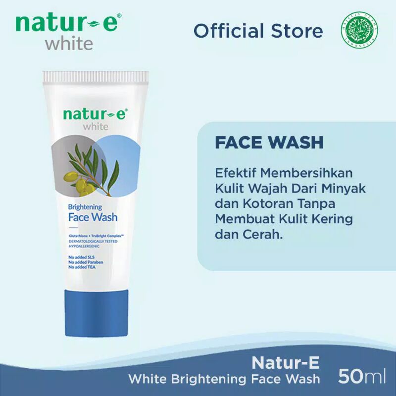 Natur-E White Brightening Face Wash