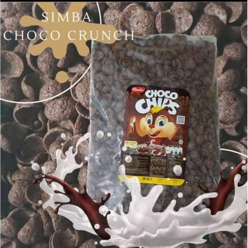 

SIMBA CHOCO CRUNCH CHOCO CHIPS SIMBA COKELAT 1KG