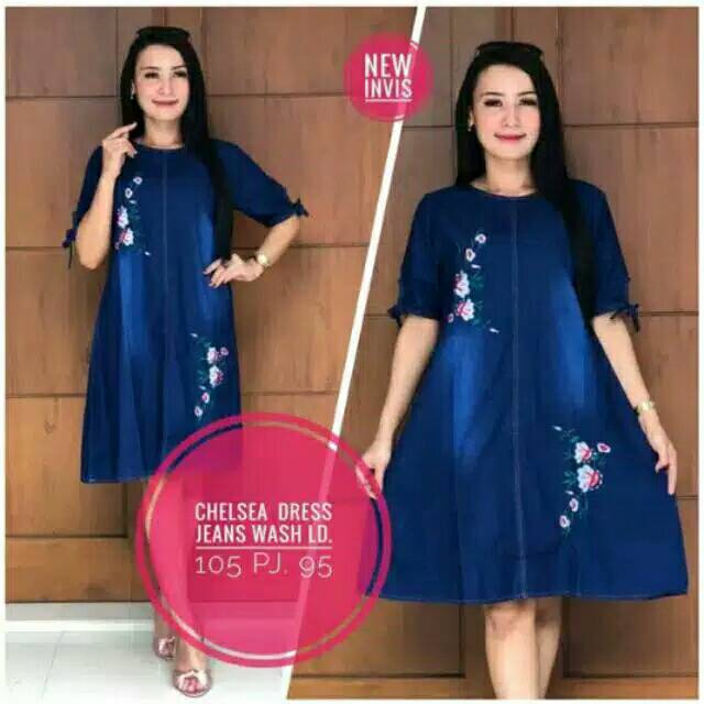 DRESS JEANS CHELSEA DRESS JEANS WANITA FASHION WANITA