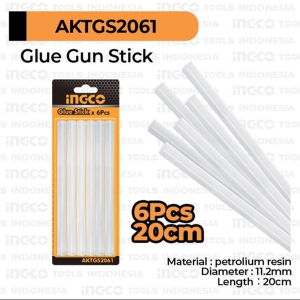 Jual Glue Gun Heat Stick Cm Ingco Aktgs Refill Stik Isi Lem Tembak Bakar Lilin Cair Panas