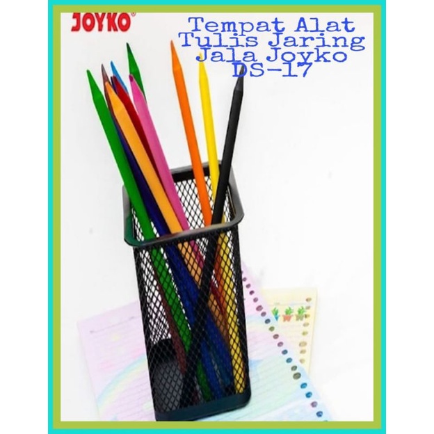 

Desk Set Pen Holder Tempat Alat Tulis Jaring Jala Joyko DS-17
