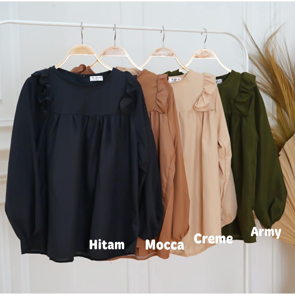 Annet Blouse /Blouse Aliya/Fahion Muslim Wanita Terbaru/B-1005