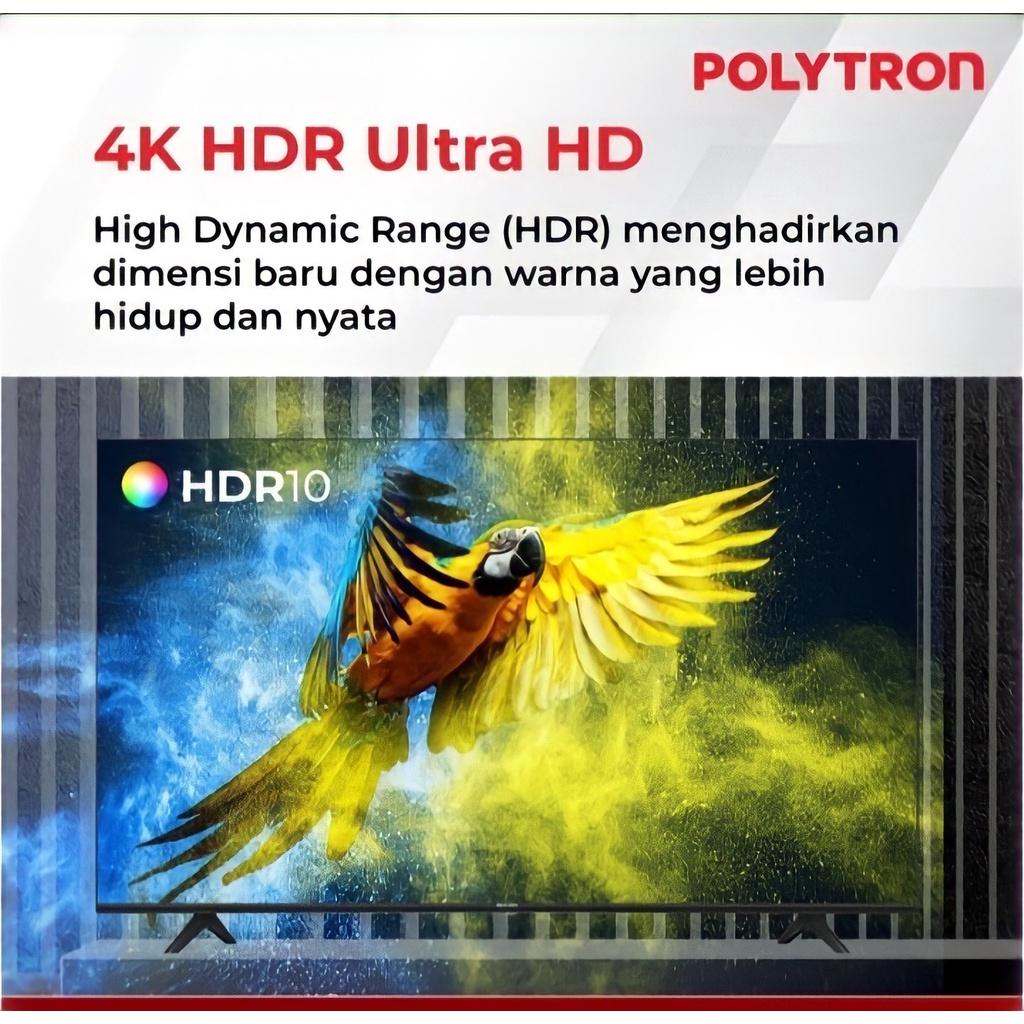 Polytron LED Smart TV 55&quot; 4K Ultra HD UHD PLD 55UV5920 Digital DVB-T2