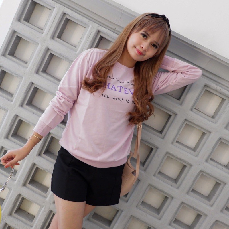 SET NARA / SETELAN WANITA SWEATER + CELANA JOGGER