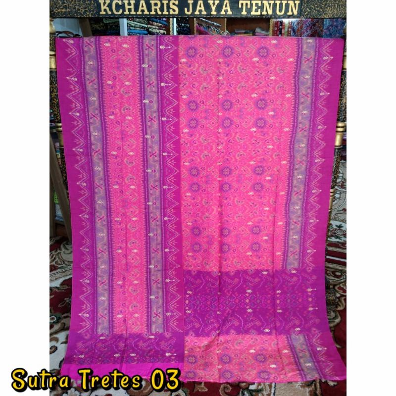 Blongket Tabur Emas Sutra (tretes)