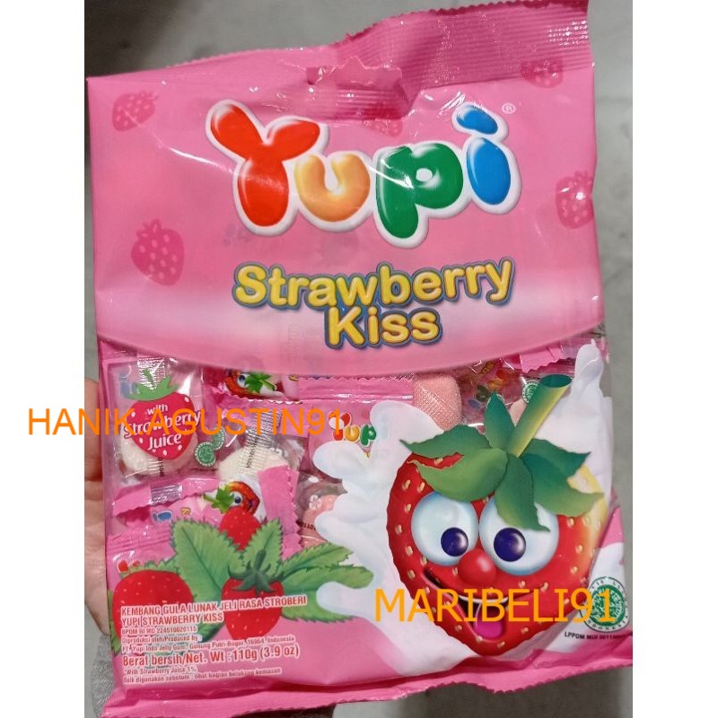 

Yupi Strawberry Kiss 120 gr maribeli91