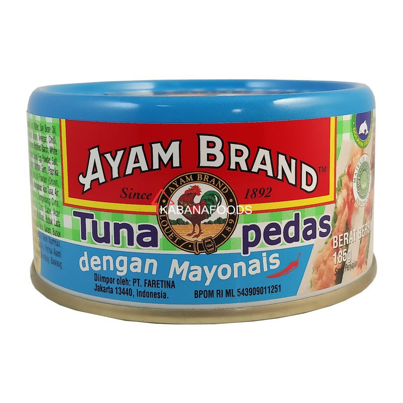 

Ayam Brand Tuna Mayonaise Pedas 24 x 160g