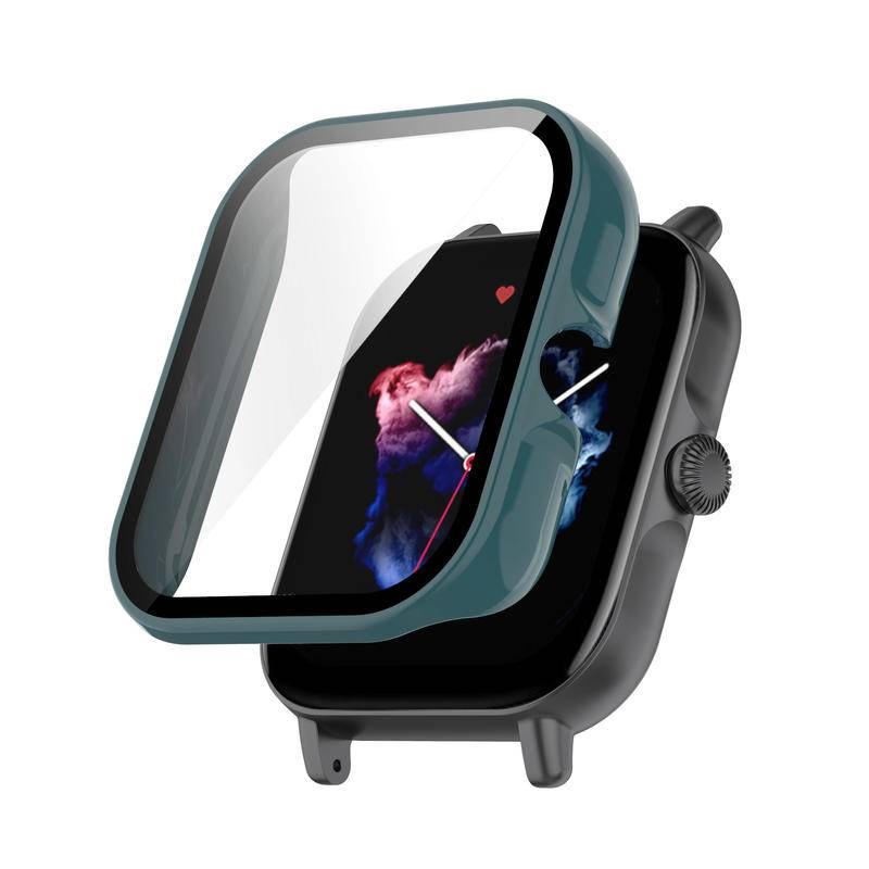 Case Pelindung Layar Tempered Glass Untuk Smartwatch HuaMi Amazfit GTS 3 Xiaomi Amazfit GTS3