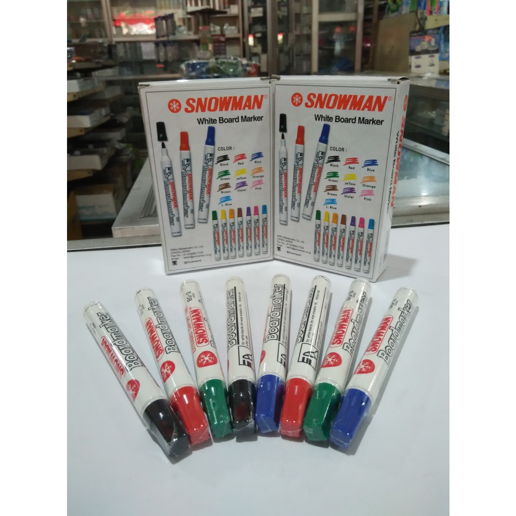 

Spidol Snowman Boardmarker BG-12