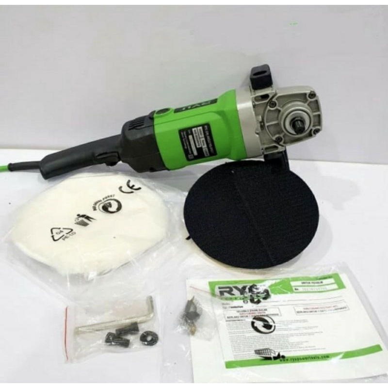 Mesin poles RYU 7 inch RPO 180-1E variabel speed japan technology