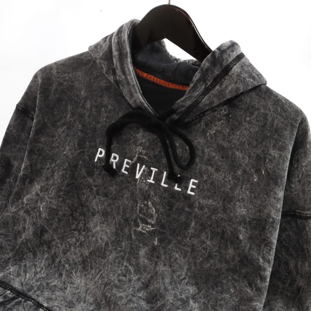 JAKET SWEATER HOODIE PRIA WANITA PREVILLE SANDWASH ORIGINAL | HOODIE WASHED | HODIE WASH