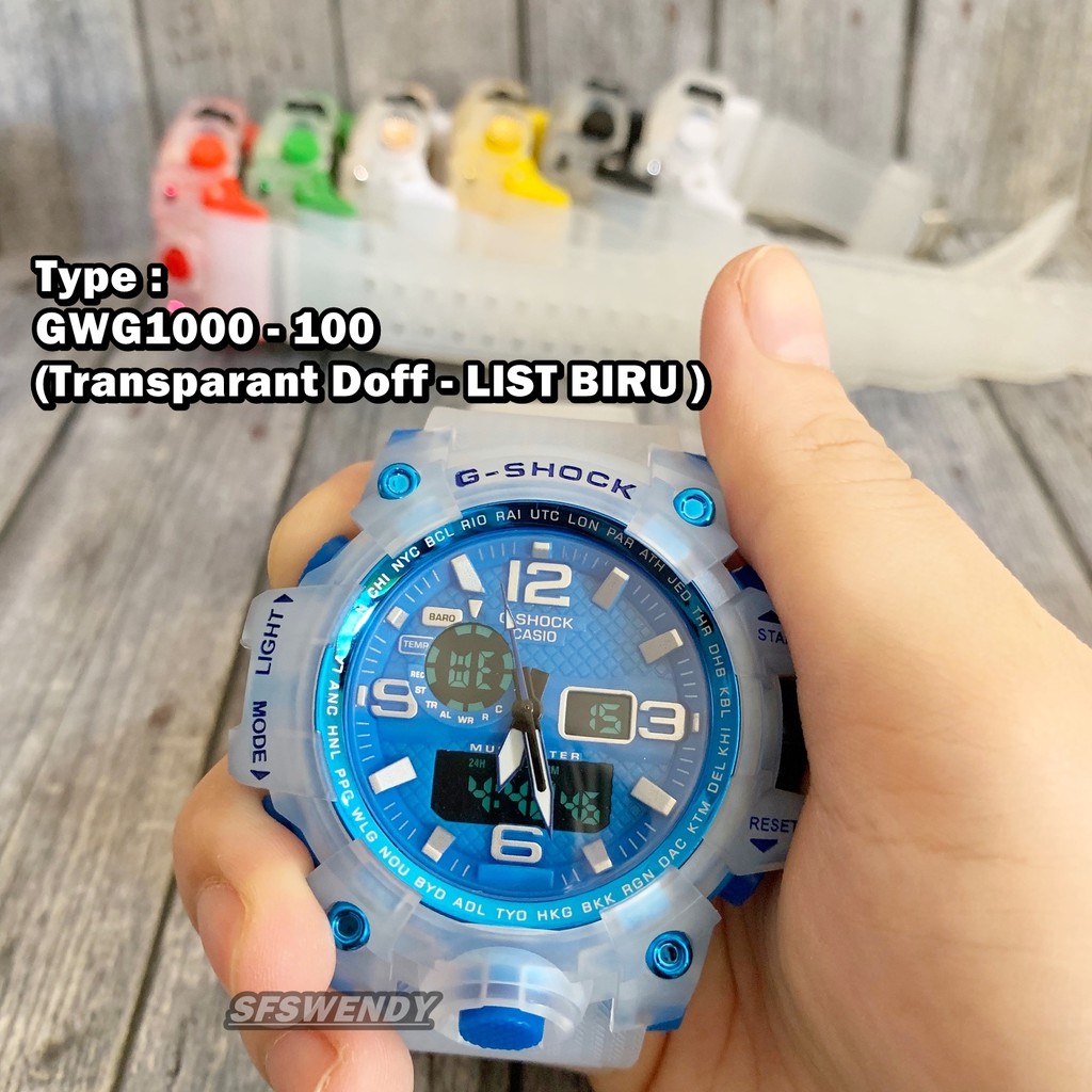 BARANG TERLARIS !!! Jam GWG1000 Mudmaster full black / Hitam digital TERMURAH!!!