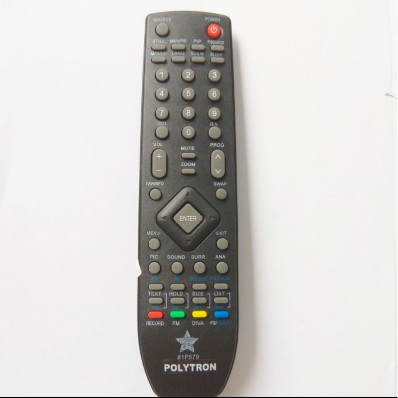 REMOTE POLYTRON TV TABUNG LCD LED TV