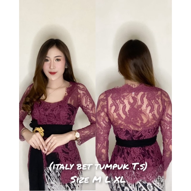 set kebaya jadi semi italy