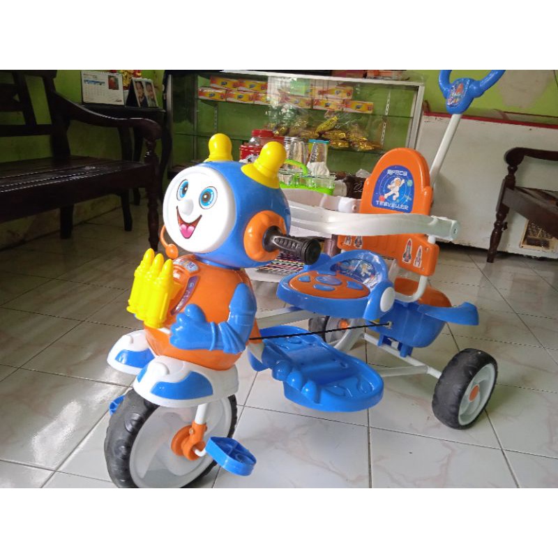 Sepeda roda tiga wimcycle second mulus, preloved sepeda roda tiga murah