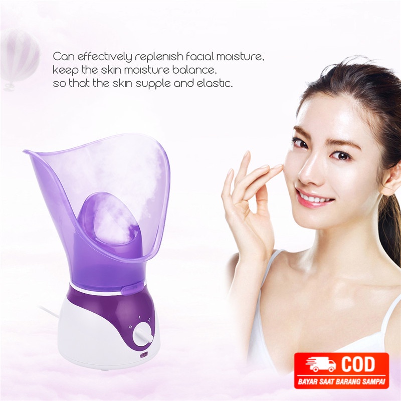 Pengharum Ruangan Aromaterapi Air Humidifier Facial Steamer SPA Perawatan Wajah  ruangan lampu tidur