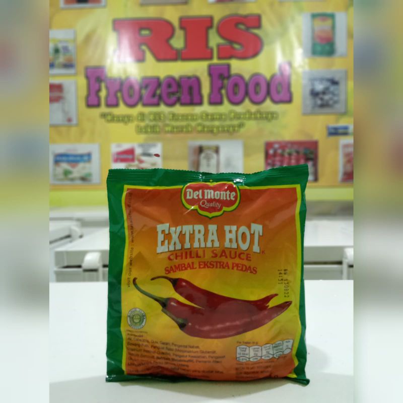 

Delmonte saus extra hot saset