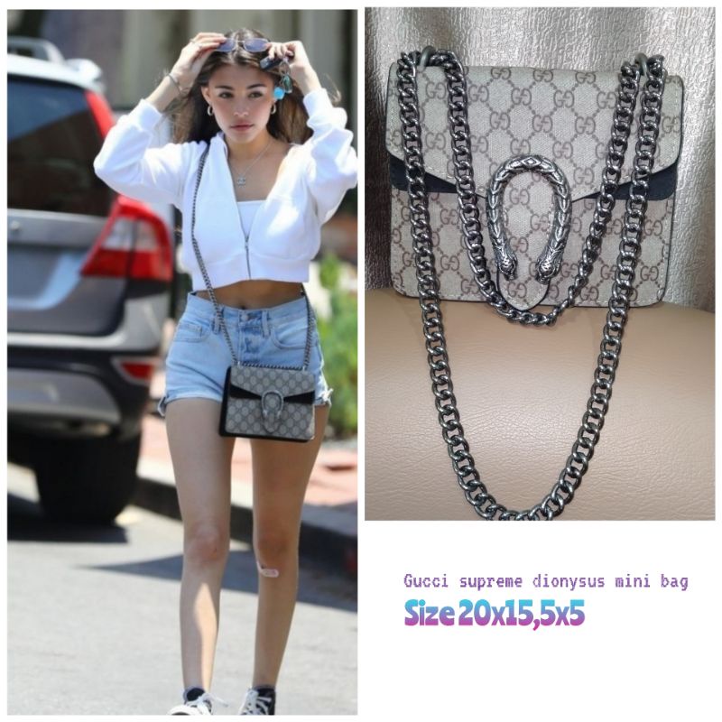 tas gucci supreme dionysus mini (authentic)