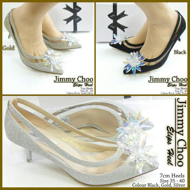 Sepatu Jimmy Choo Elipz Heels