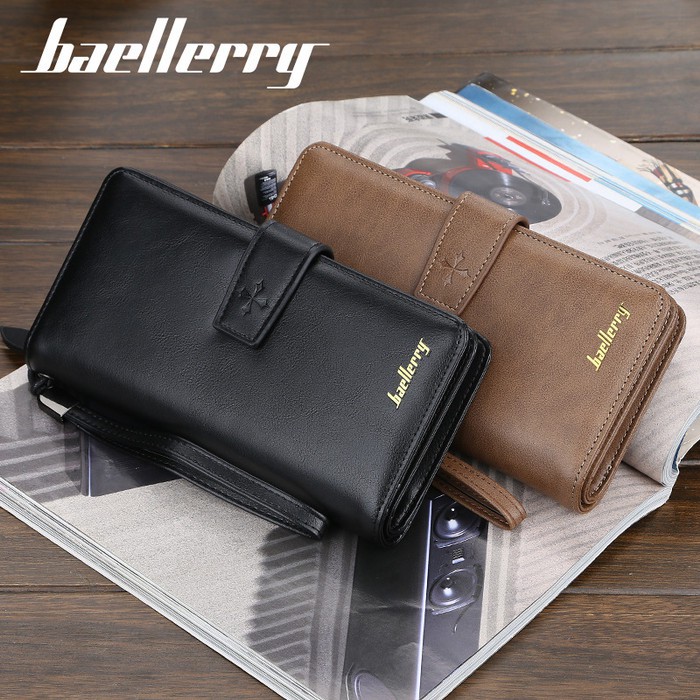 Dompet Panjang Lipat Kulit New Wallet Baellerry C9156