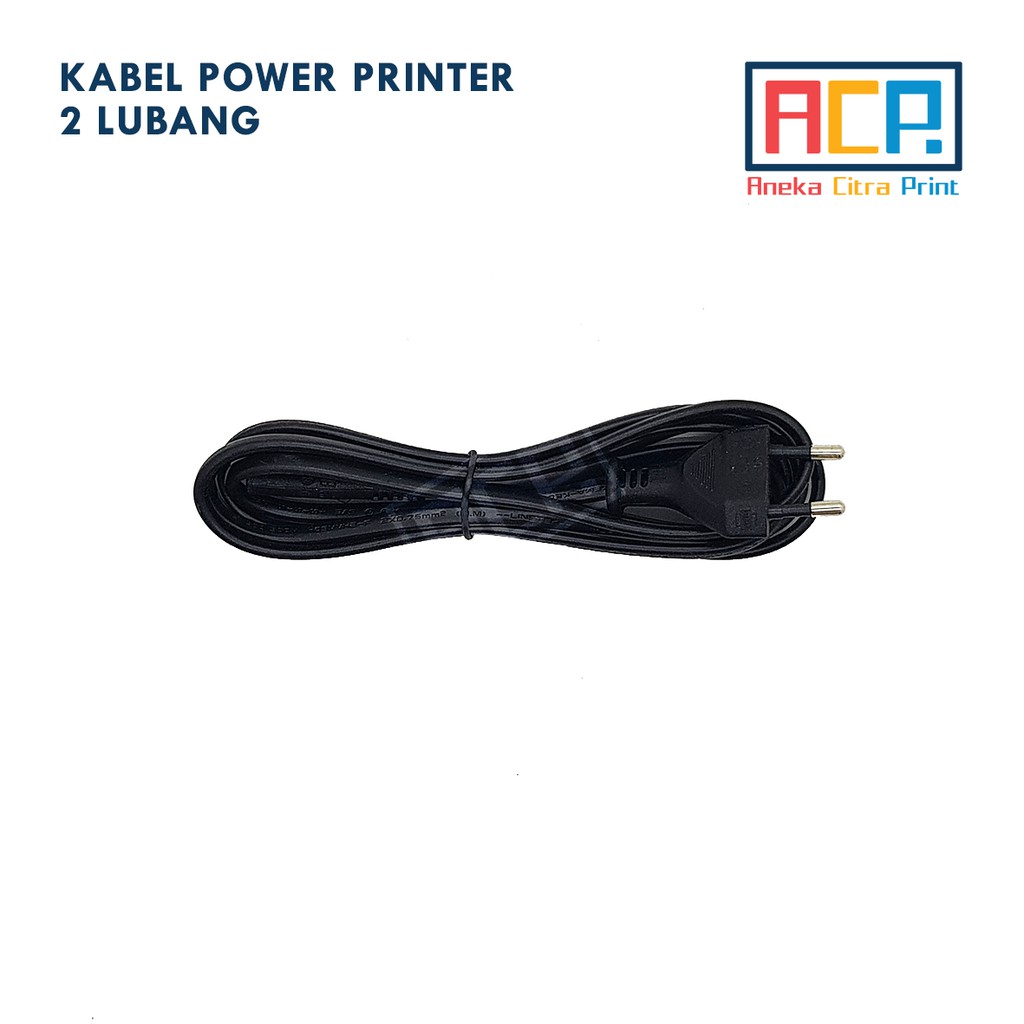 Jual Kabel Power Printer 2 Lubang 15 Meter Shopee Indonesia 9919