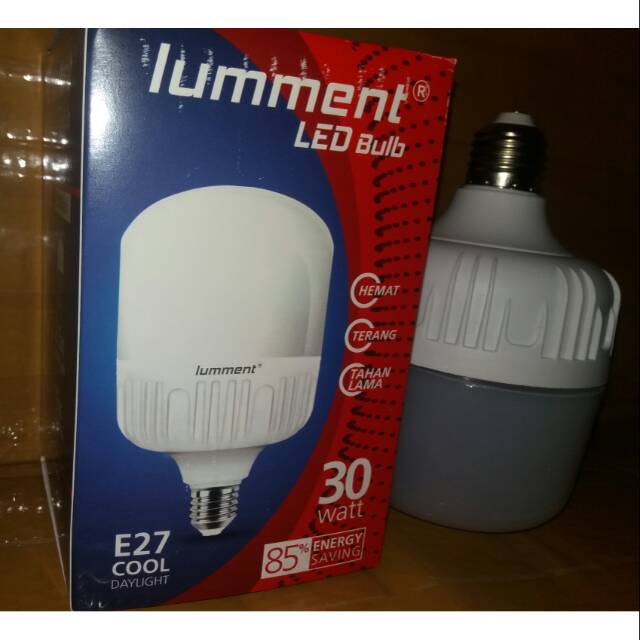 Lampu led bulb lumment 30w cooldaylight hemat listrik