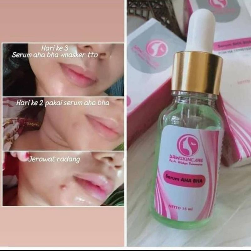 DRW Skincare Serum AHA BHA exfoliasi by dr. Wahyu Triasmara