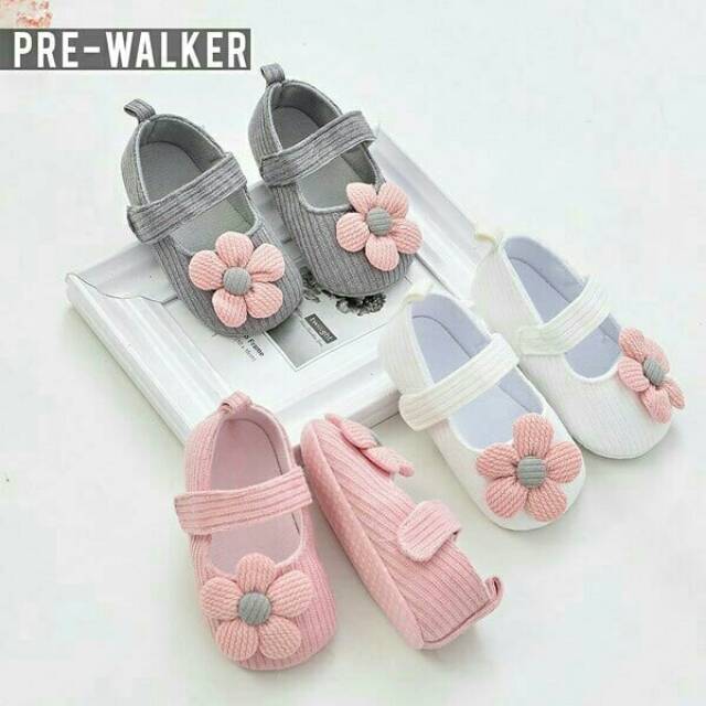 Sepatu Bayi Perempuan Sepatu Prewalker Bayi S1087