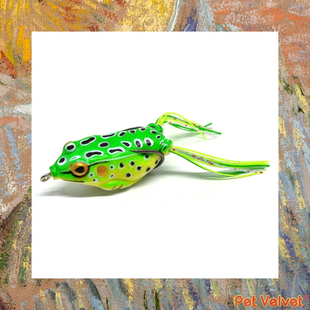 Umpan Pancing Silikon Bentuk Kodok