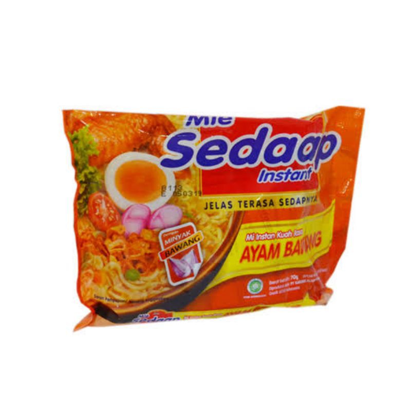 

Mie sedap soto / ayam bawang / baso / kari