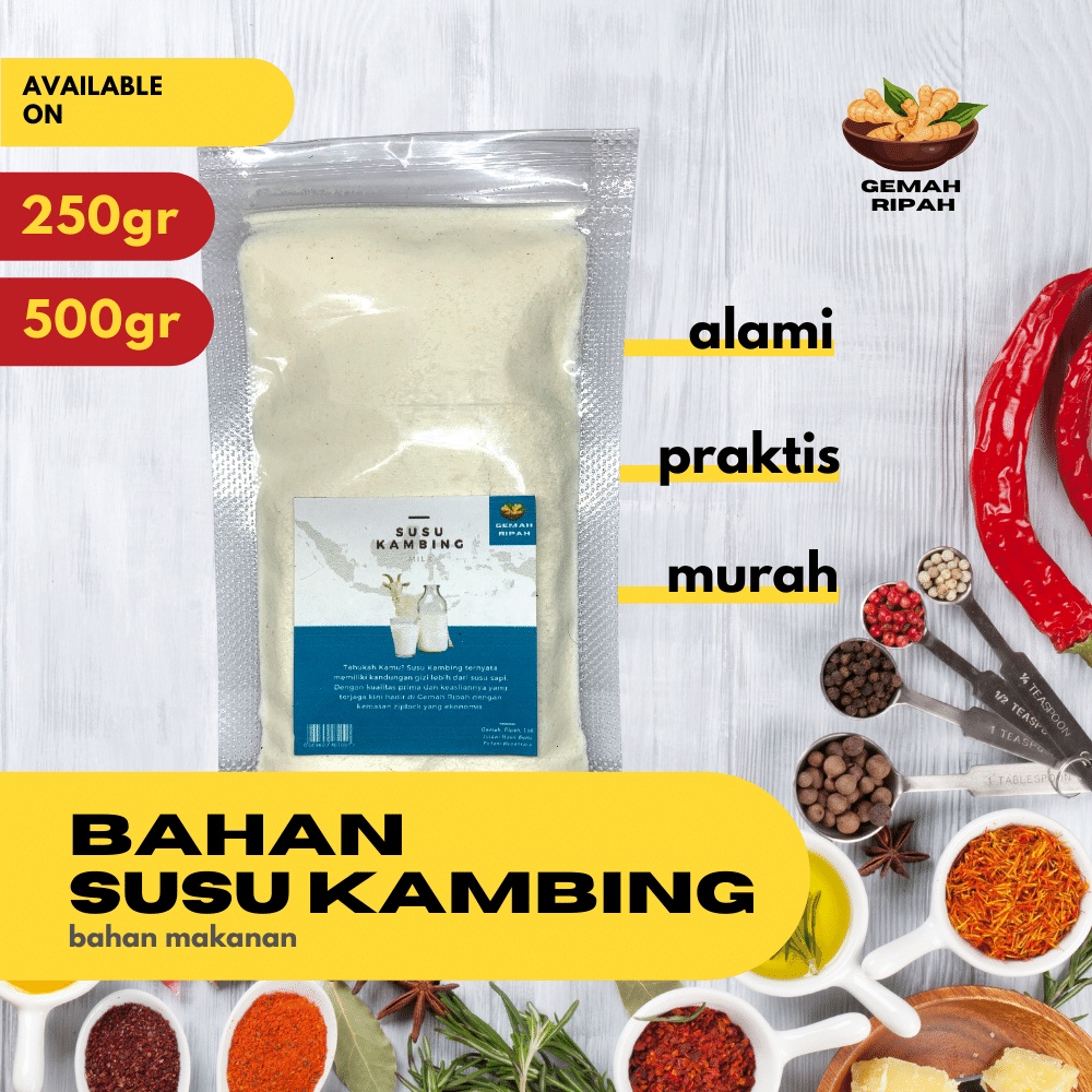 

Susu Kambing 250gram 500gram 1kg Susu Kambing Etawa Bubuk Susu Kambing Ettawa Murni Original Susu Penggemuk Badan Susu Protein Susu Kambing Murni Susu Kambing 1Kg Susu Tinggi Protein Susu Tinggi Kalsium Gomilk Susu Kambing Etawa Plus Herbal