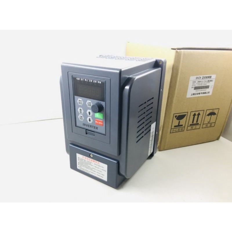 Motor Inverter 0.75KW AC 220V 1P - Single Phase VFD 1HP Speed Control