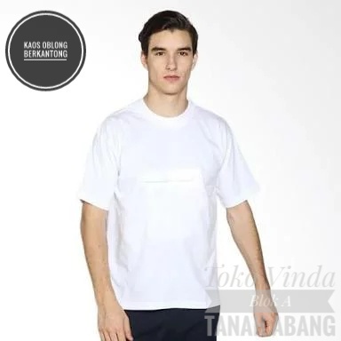 Kaos haji berkantong kaos oblong berkantong kaos katun premium