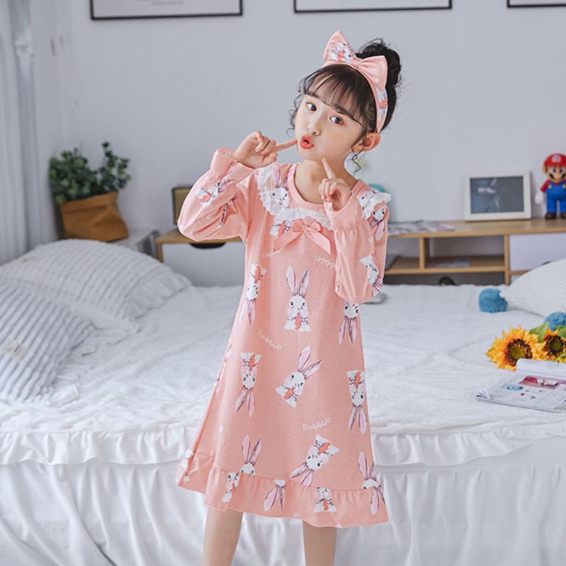 BAJU TIDUR ANAK KOREA / PIYAMA ANAK IMPORT / DASTER ANAK LENGAN PANJANG CELANA PANJANG IMPOR JUMBO