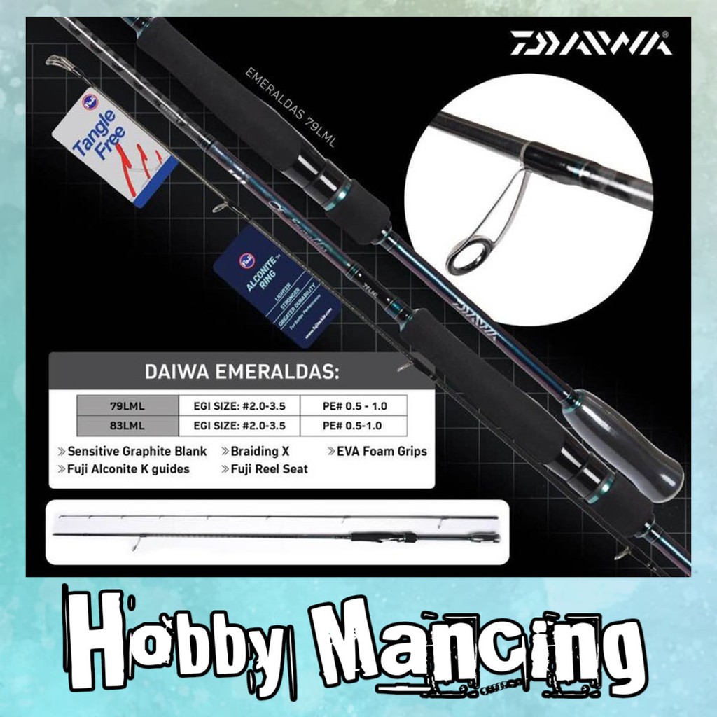 Rod Joran Eging Daiwa Emeraldas