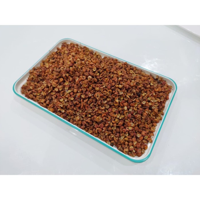 

vs2011bd Sichuan Peppercorn 100Gr - Lada Merah Sechuan - Szechuan Andaliman Fsfs201