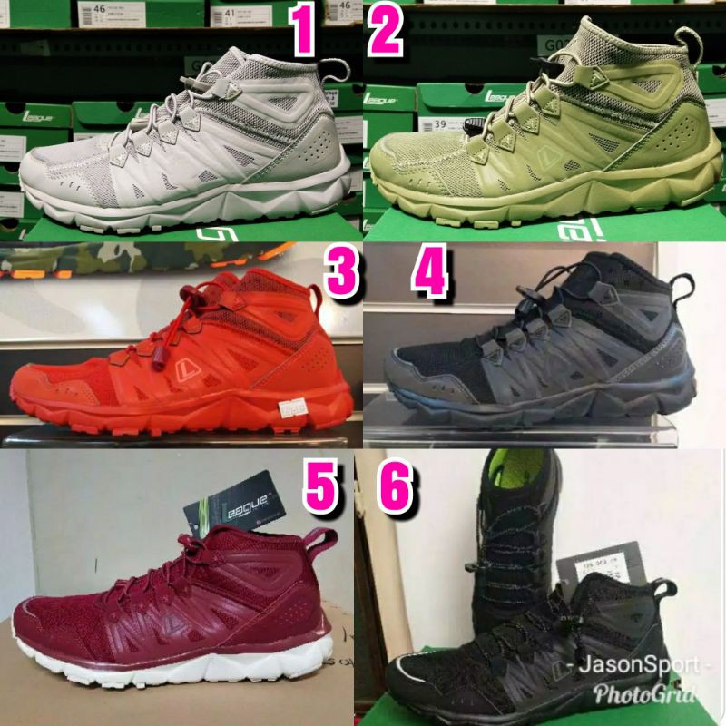 Sepatu League Lari Pria Kumo 1.5 Mid running shoes cowo original murah diskon ori