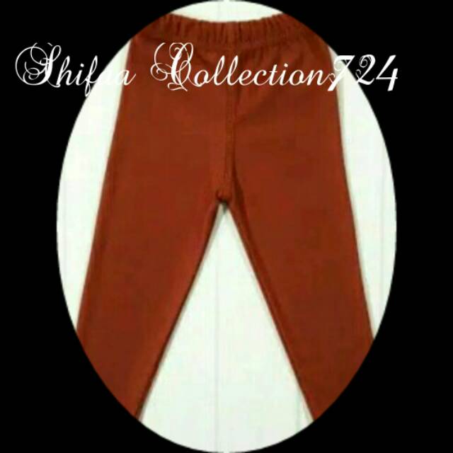 Leggings polos anak&quot; ukuran S,M,L (LGa)