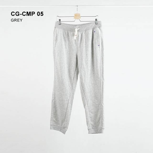 CHAMPION ORIGINAL grey heritage french terry 7/8 jogger celana joger