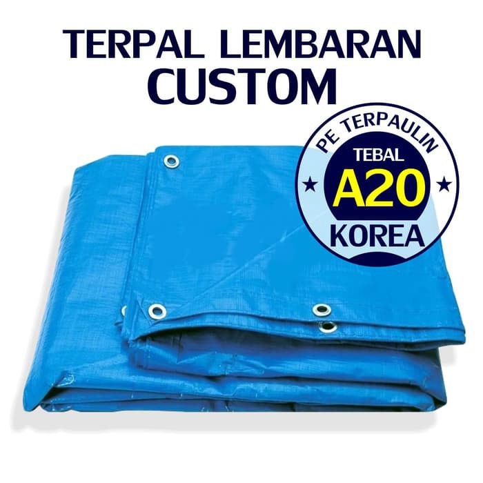 Terpal Tenda A20 Korea Lembaran Custom